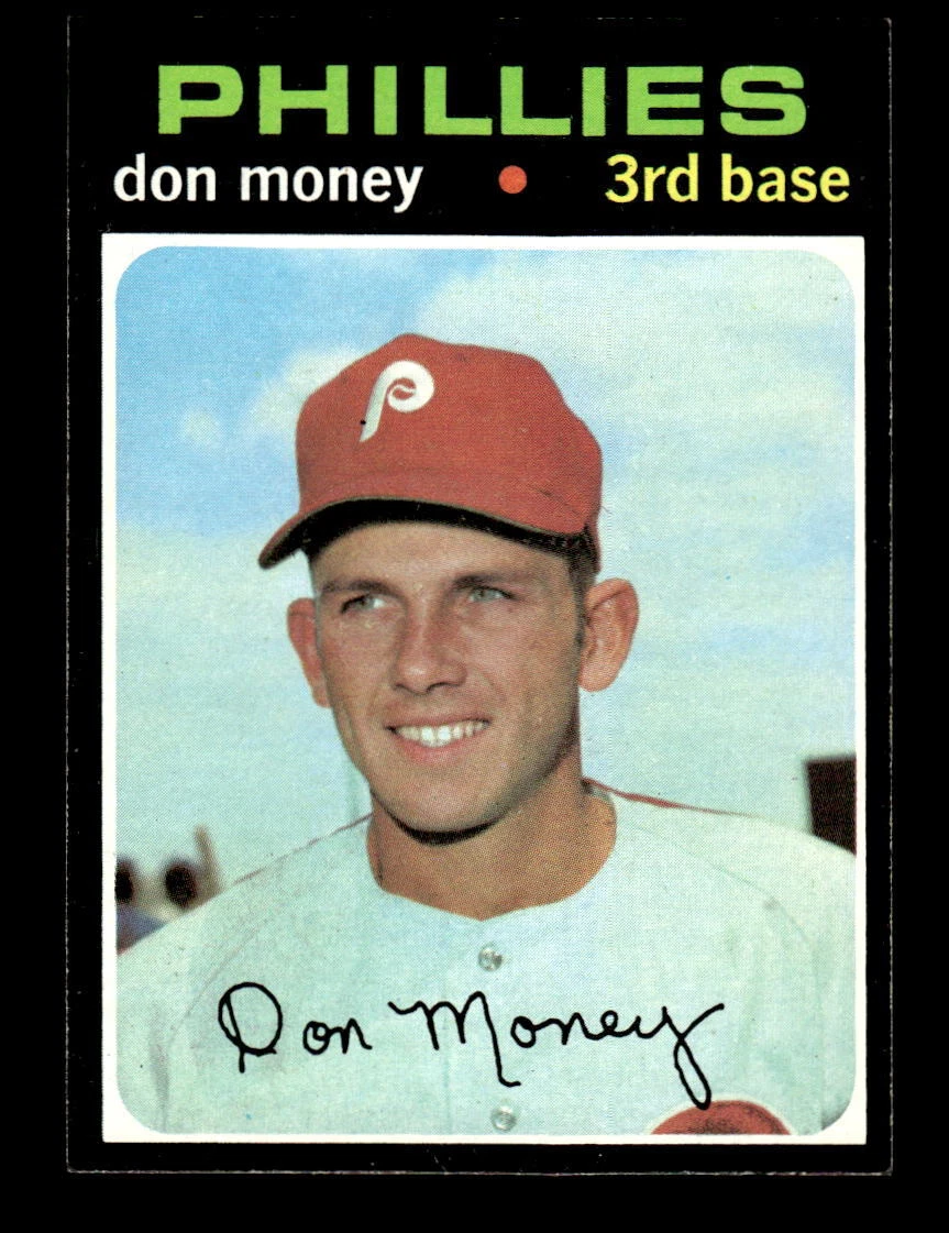 Don Money trading card