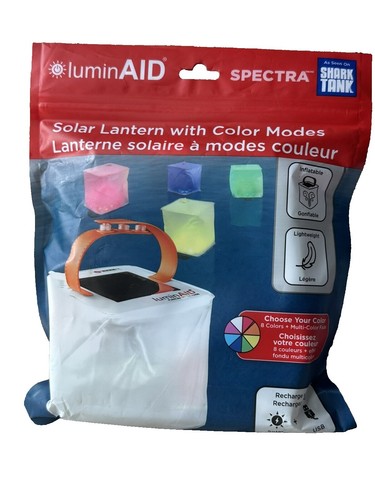 NEW Supreme SOL Water Bottle Lantern Solar Rechargeable Lithium