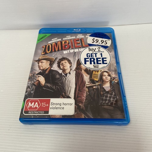Zombieland (Bluray, 2009) Ex-Rental - Horror Comedy - Region A, B & C - Picture 4 of 8