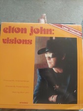 Elton John Visions Laser Video Disc Very Good Condition