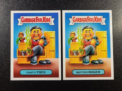 Fred Rogers Mister Rogers' Neighborhood Spoof Garbage Pail Kids 2 Card Set