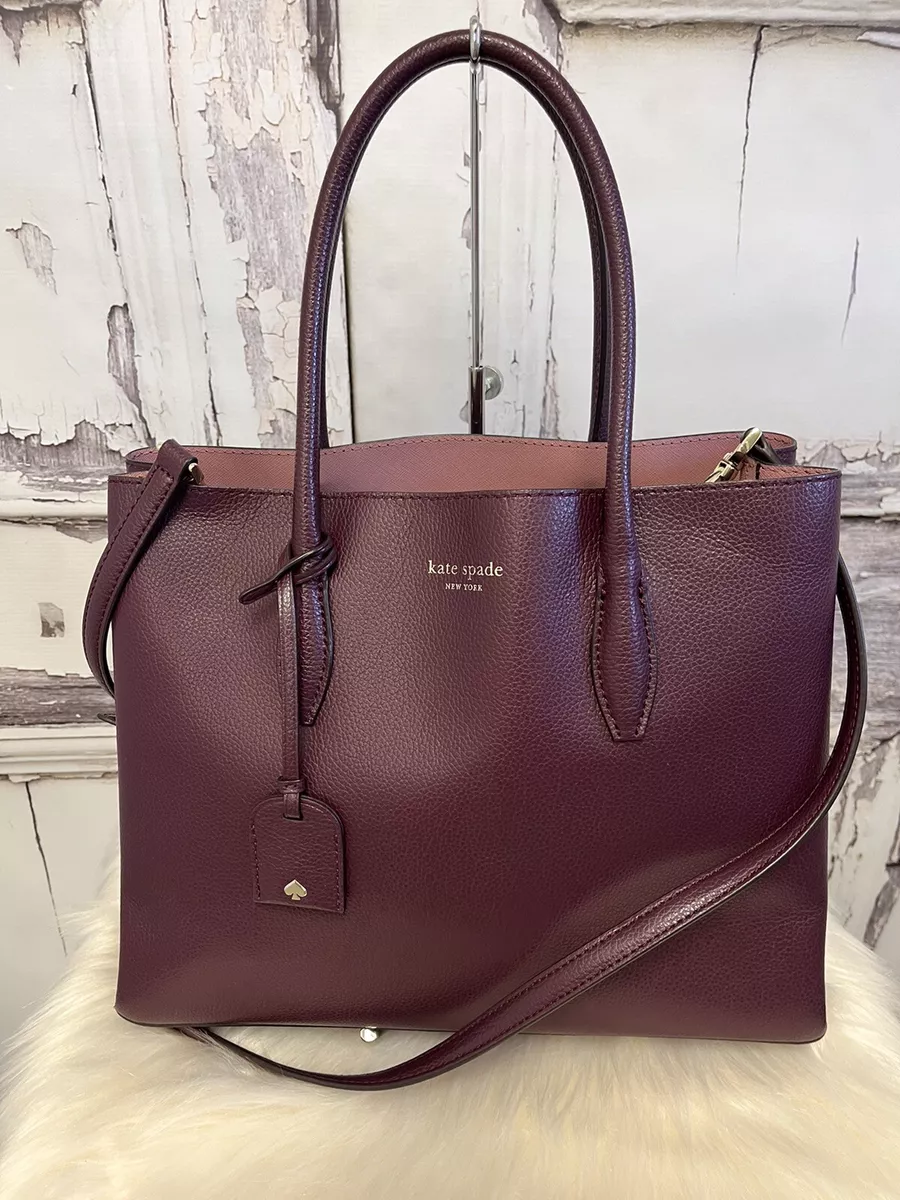 Kate spade outlet deep plum handbag