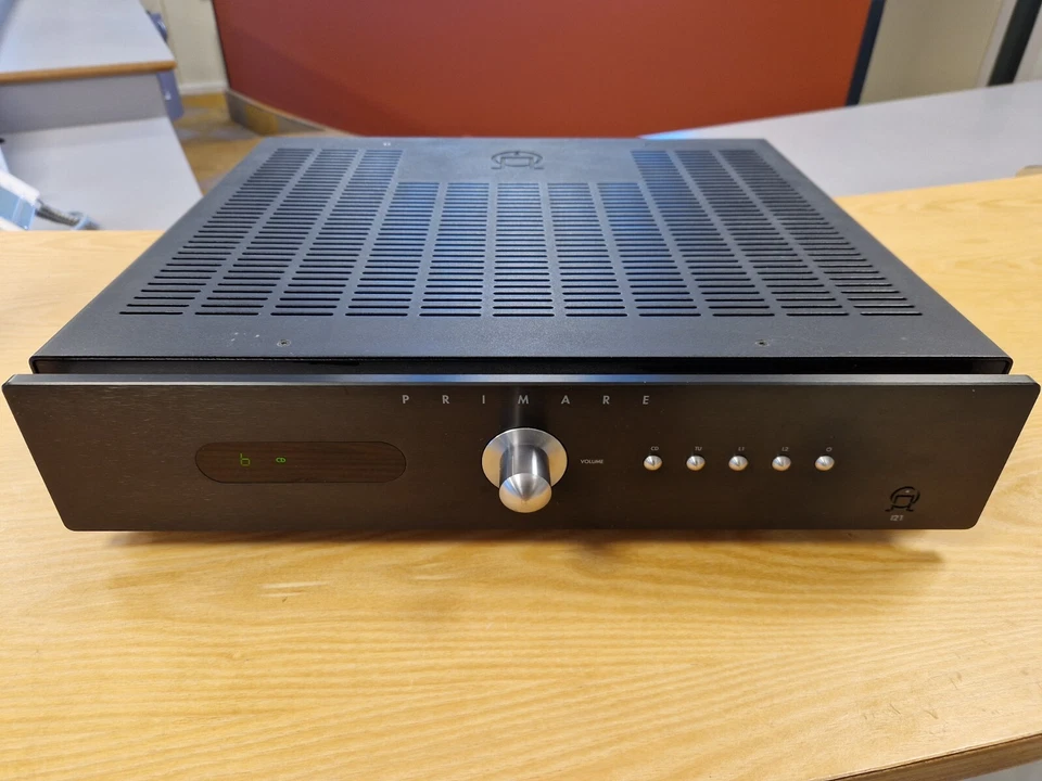 Primare I21 Vollverstärker – Schwarz – mit Fernbedienung & OVP - Bild 3 von 4