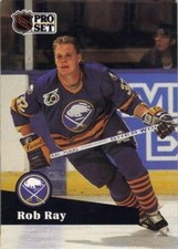 #355 Rob Ray - 1991-92 Pro Set Hockey