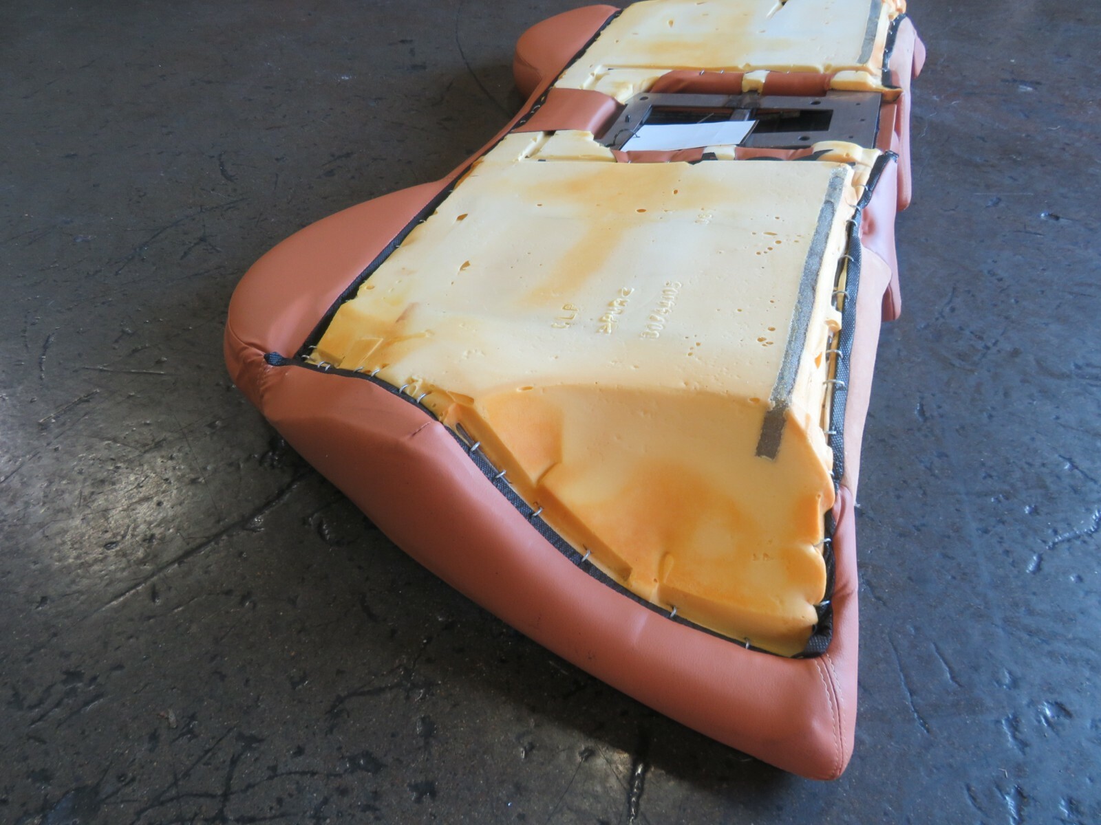 Maserati M128 Coupe, Rear Seat, Top Section, Used, P/N 981202100