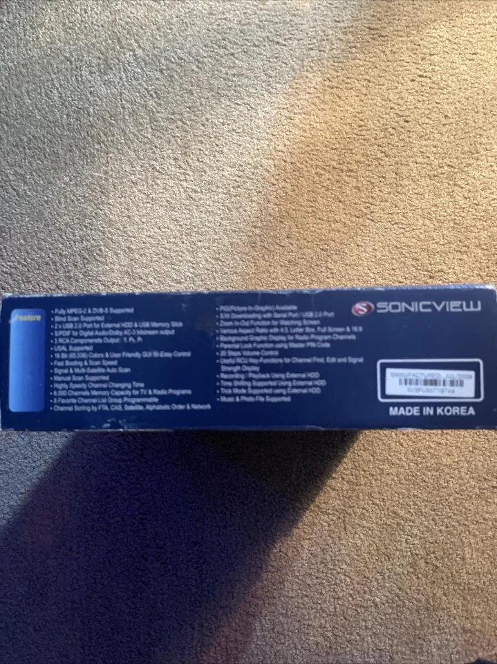 NEW FTA  Sonicview 360 Premier FTA Satellite receiver W Remote - Image 3 of 4