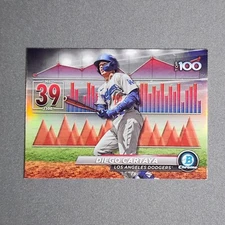 2024 Bowman Chrome DIEGO CARTAYA Top 100 #BTP-39 Los Angeles Dodgers