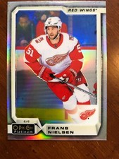 2018-19 UD Opee Chee Platinum Rainbow SP #34 Frans Nielsen