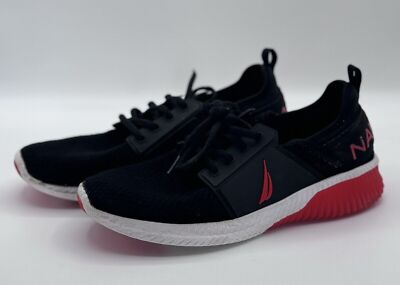 Nautica Men's Rainey Mesh Red Black Sneakers Size Athletic