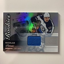 2015-16 Fleer Flair Showcase Rookies Jersey #55 Nocolas Petan Winnipeg Jets