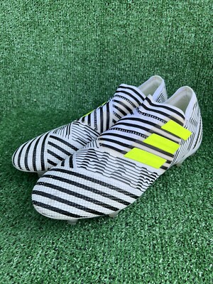 ADIDAS Nemeziz 17+ 360 Agility FG White/Solar Yellow/Black Strip