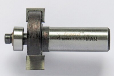 Trend Fräser Falz-/Nutfräser, 9,5 mm Schnitt, 1/2'' Schaft lagergeführt