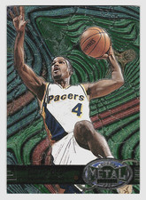 1997-98 Metal Universe #43 Travis Best ~ Indiana Pacers