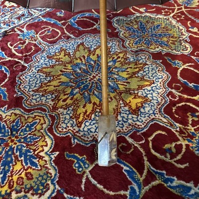 Biltwell Umbrella Parasol New York City 5th Avenue Hand painted Acrylic Handle