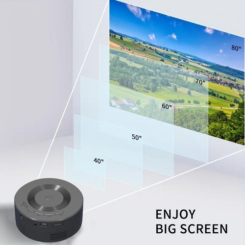 Portable LED Projector 1080p Built in Speaker with Same Screen Function u7t5 - Picture 10 of 12