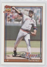 1991 Topps Edwin Nunez Ed Nunez #106 0x9