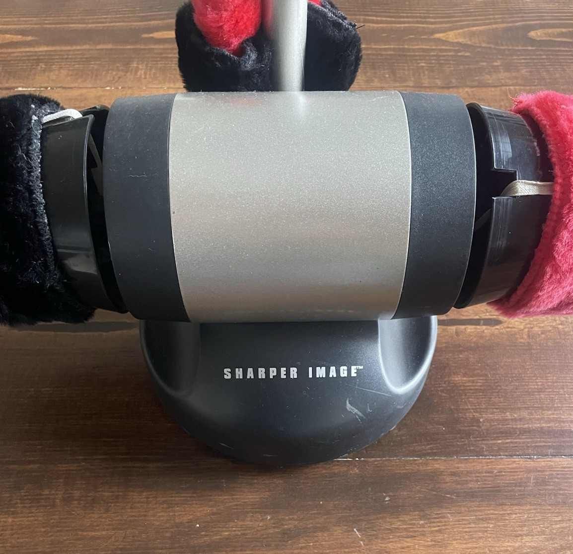 Sharper Image Electric Shoe Polisher Dual Buffer Free Standi