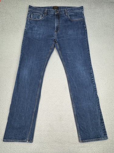 Filson Rail Splitter Jeans Mens 40x34 Fit 40x32.5 Blue Denim Straight Workwear