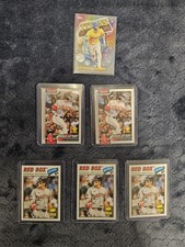 2025/26 Topps Series 1, Heritage Roman Anthony Boston Red Sox RC Lot (6)