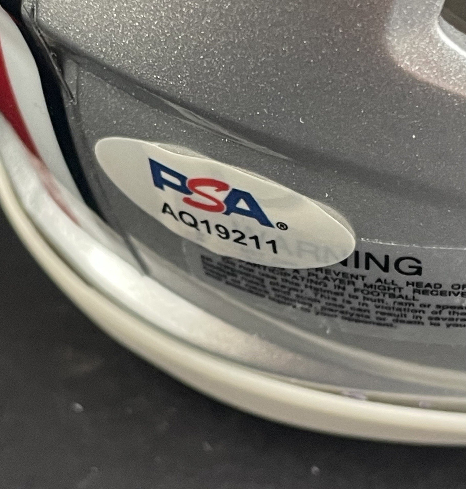 Arvell Reese Signed Autographed Ohio State Buckeyes Mini Helmet Psa/Dna Coa