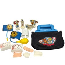 Fisher-Price Vintage Doctor Kit Toy Set With Accessories Pretend Play