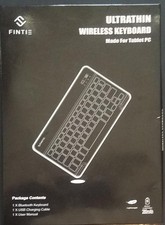 NEW IN BOX ULTRATHIN WIRELESS BLUETOOTH KEYBOARD Made for Tablet PC