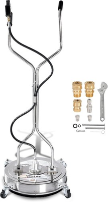 #ad PWACCS 20quot; Pressure Washer Surface Cleaner Stainless Steel Power Wash Surfac... $364.45