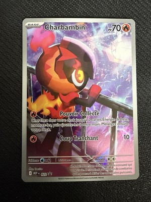 CHARBAMBIN FULL ART - POKEMON MEP 022 PROMO MEGA EVOLUTION NEU DE
