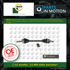 Drive Shaft fits CITROEN C3 1.2 Front Left 2012 on Manual Transmission BGA New