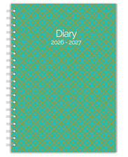 Image of A5 & A4 Mid-Year Academic Diary Planner | 2026-2027 | Week to View | June Start