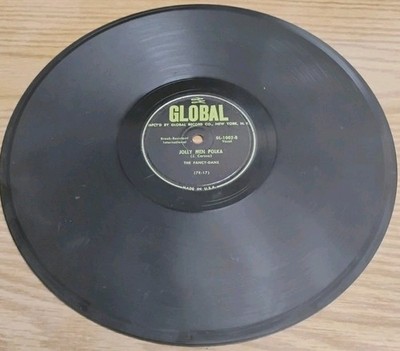 THE FANCY-DANS-LET'S DANCE THE POLKA/JOLLY MEN POLKA 10 INCH 78RPM