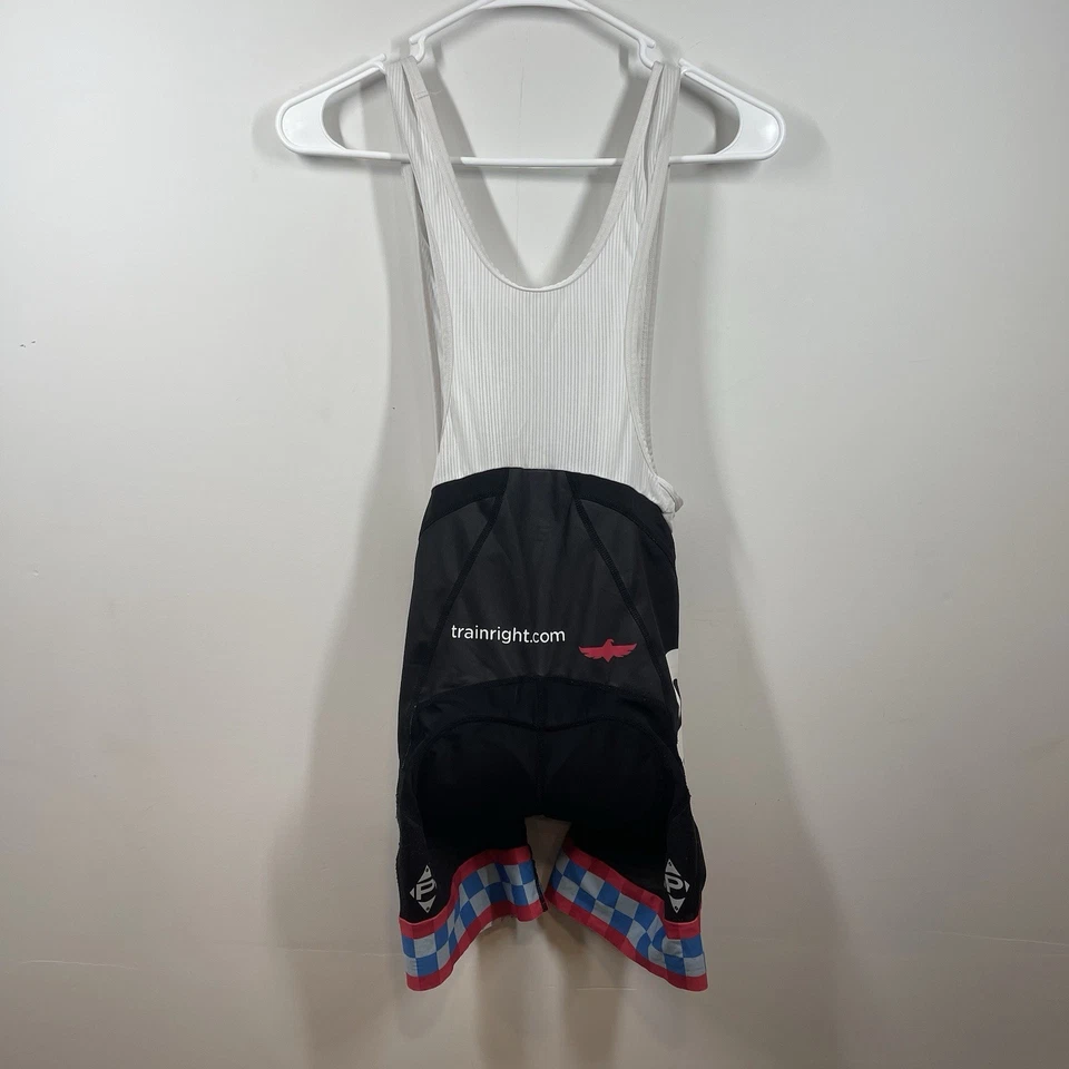 Panache 骑行围兜男式 XS 黑色 CTS 赛车自行车比赛加厚短裤 — 第 2/4 张图片