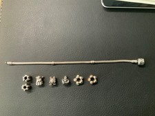 Pandora 925 Sterlingsilber Armband mit 7 Charms