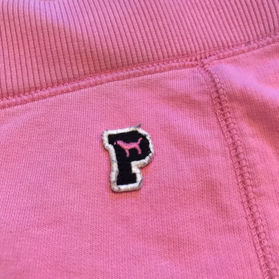 Vintage Victoria's Secret Pink Sweatpants Y2K 2000s Joggers Ankle Zipper Size M - Image 3 of 4