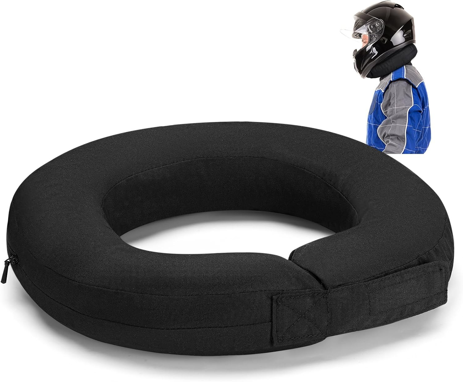 Helmet and Neck Support Collar 360 Degree Tapered Racing Neck  Helmet Support