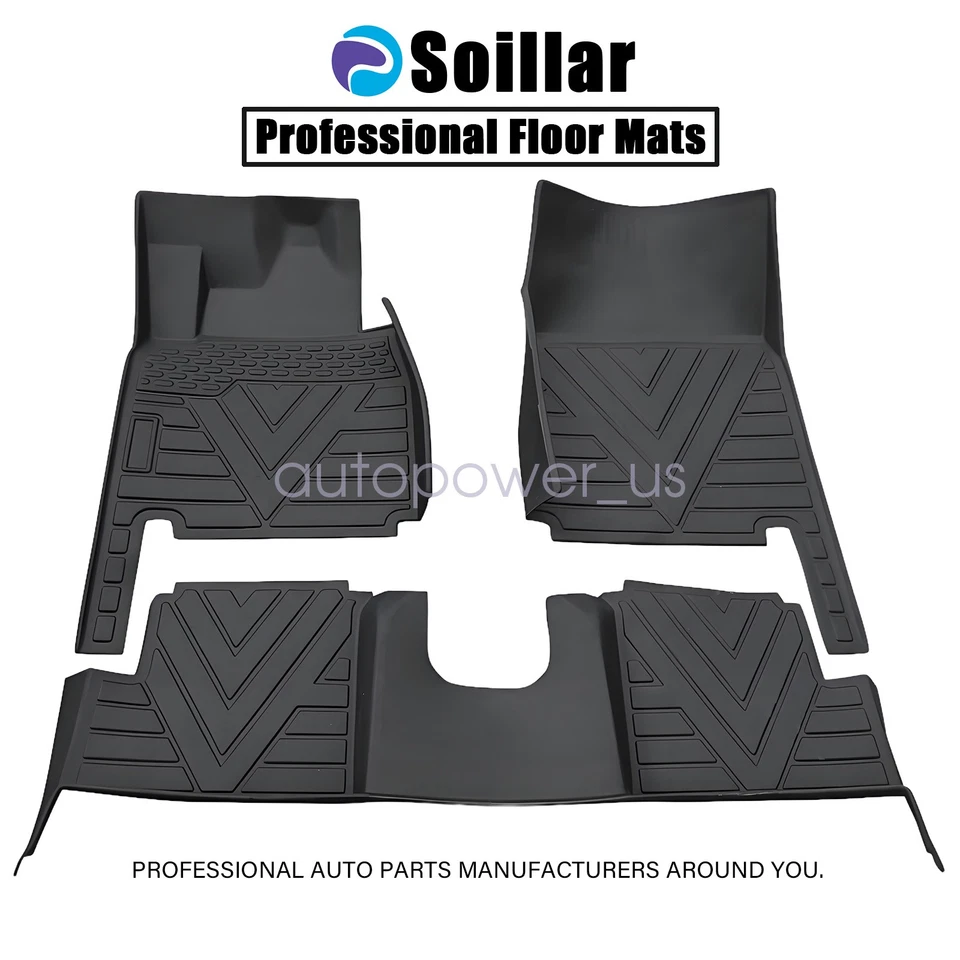 Alfombrillas forros para todo tipo de clima TPE 1999-2018 Mercedes-Benz Clase G W463 4X Foto 2 de 4