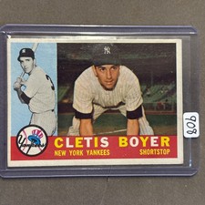 1960 Topps - Clete Boyer #109