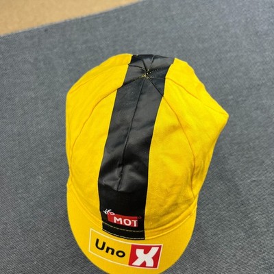 Bioracer Uno-X Cycling Cap Mütze One Size Gelb Racing Unox