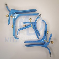 Blue Coated LLETZ LEEP Pederson Speculum 3 Pcs Set OB/GYN Instrument German Gr