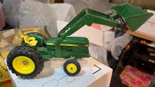 Ertl #584 John Deere Tractor with Bucket made in USA