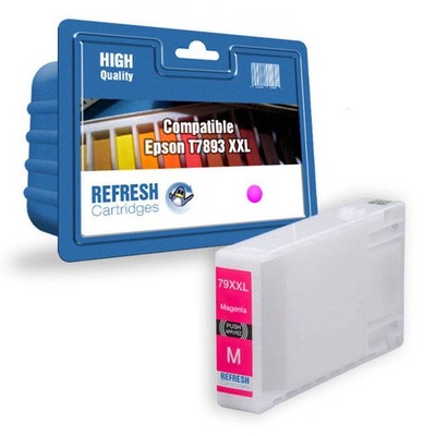 Refresh Patronen Magenta T7893 Tinte kompatibel mit Epson Druckern