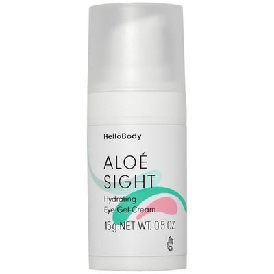 HelloBody ALOÉ SIGHT belebendes Augengel 15 ml Aloe Vera Gurkenextrakt Hyaluron