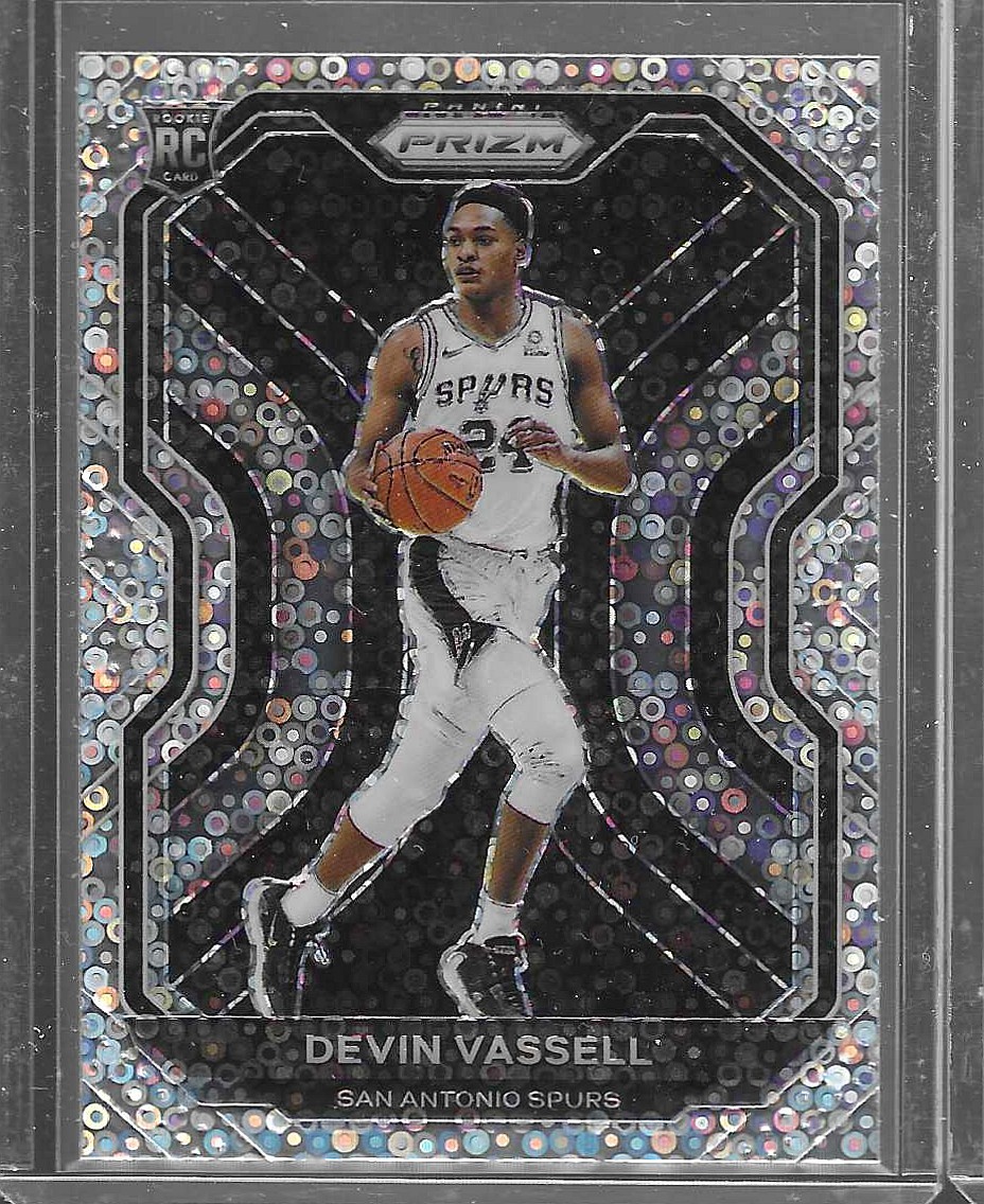 2020-21 Panini Prizm #252 Devin Vassell Fast Break Prizms