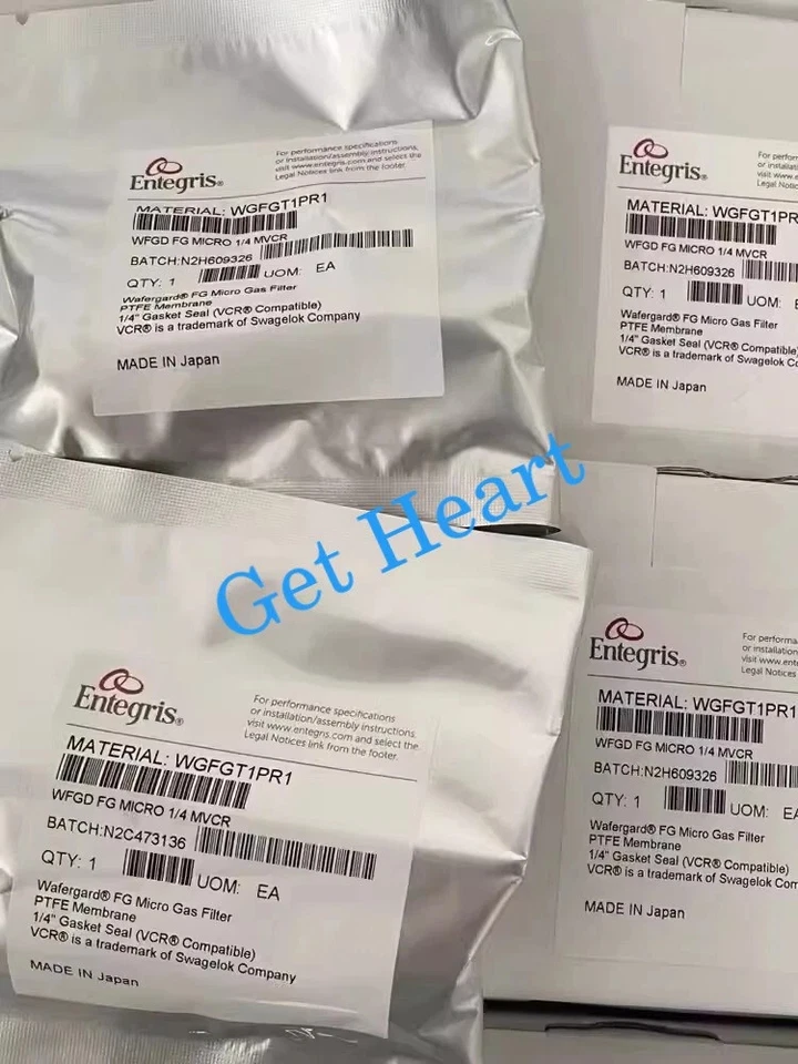 1PCS new WGFGT1PR1 Entegris 1/4 inch gas filter FedEx or DHL or UPS Free Tax - Image 2 of 3