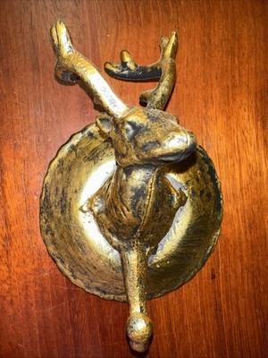 Cast Iron Stag Wall Hook