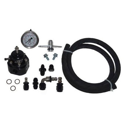 MAP AFPR Fuel Pressure Kit AEM Regulator Push Lock Hose for 1G DSM Eclipse Talon