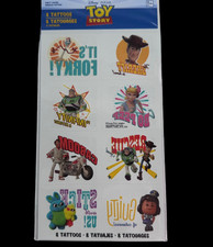 Disney Pixar Toy Story 4 Tattoos Birthday Decorations Party Favor Supply Rewards