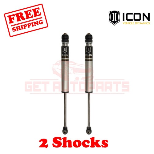 ICON 2.0 Reservoir Shocks Rear 0-3" Lift for Toyota Tundra 2WD 2000-06 - Picture 1 of 3