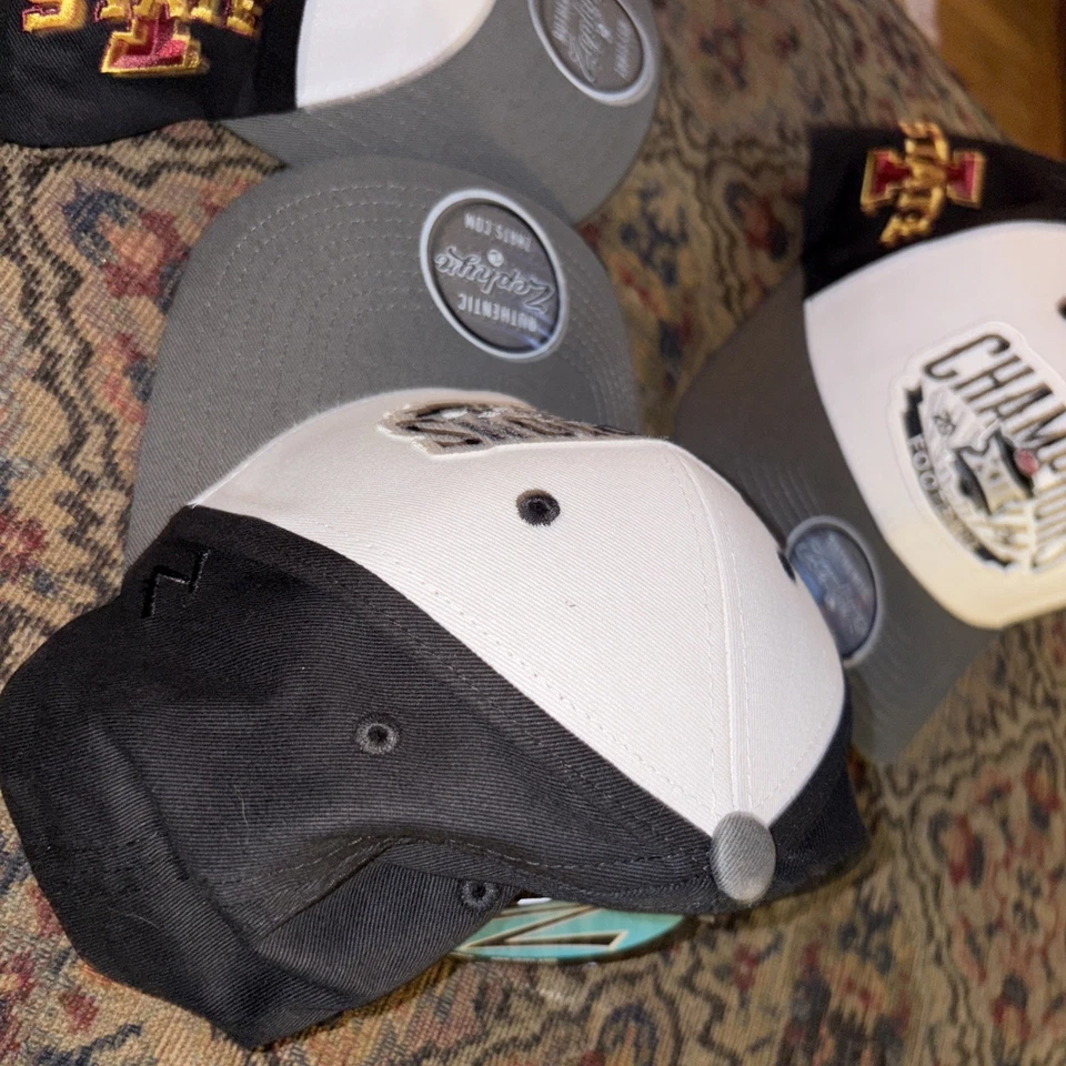 Zephyr  Black Iowa State 2024 Big 12  football Conference Hat  never released  - Image 4 of 4