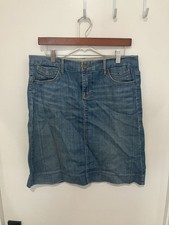 GAP Women's Limited Edition Denim Skirt, Blue, Size 29 8